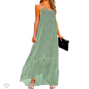 Boho summer maxi dress